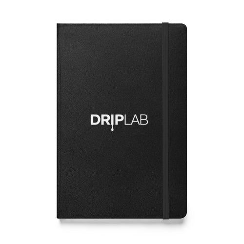 Zwart hardcover DRIPLAB creative journal